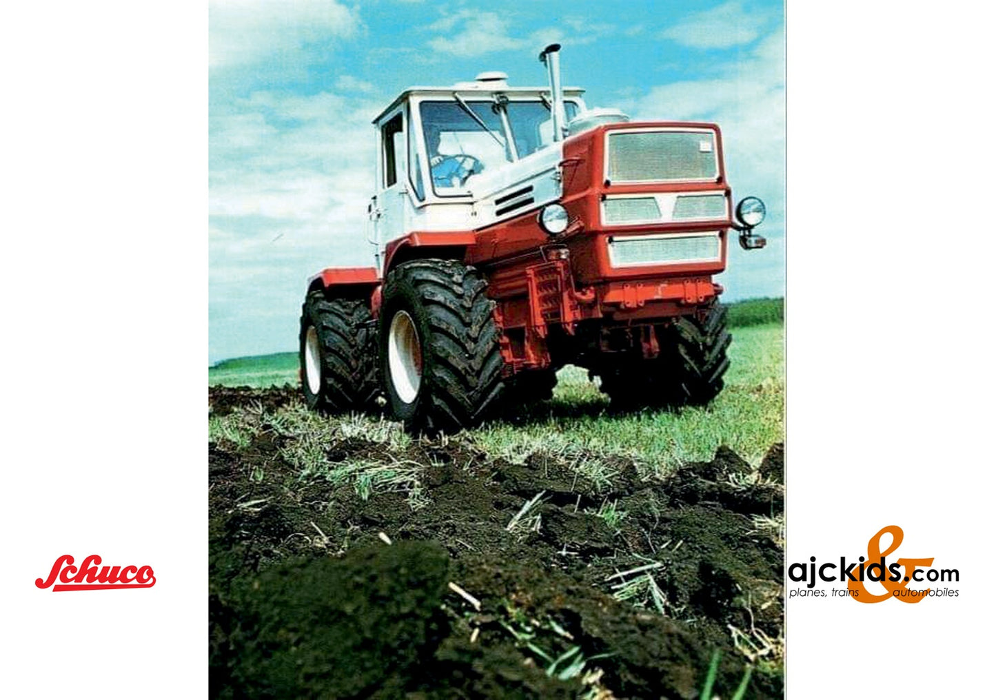 Schuco 450913500 - Charkow T-150 K red 1:32