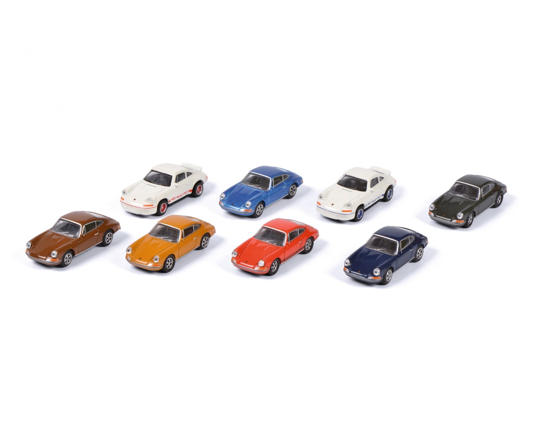 Schuco 452650200 Porsche 911, 8 piece Car Set 1:87 – Ajckids
