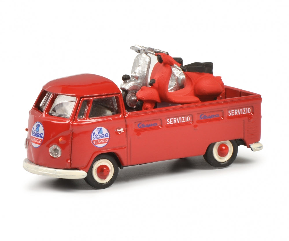 Schuco 452650400 - VW T1 Servizio Vespa 1:87