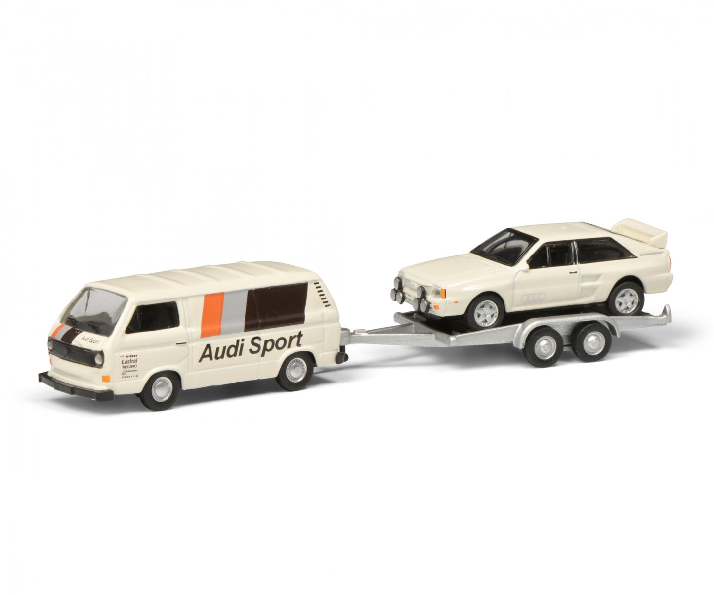 Schuco 452651000 - VW T3c AUDI SPORT w.trailer 1:87