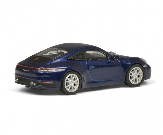 Schuco 452653700 - Porsche 911, blue-metallic 1:87