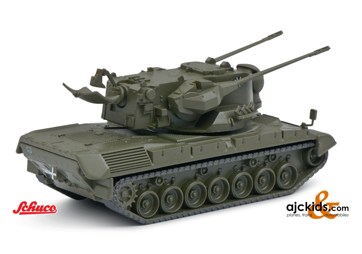 Schuco 452658800 - Gepard Flakpanzer matt oliv 1:87