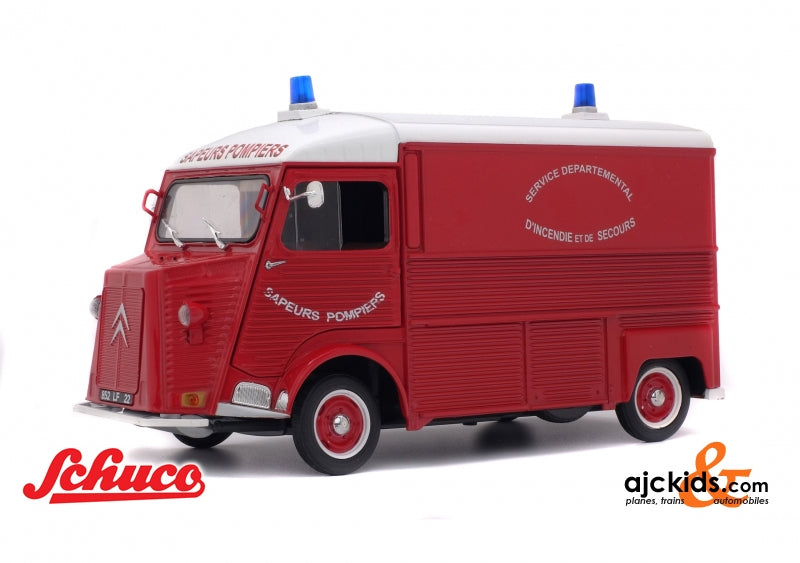 Solido-421184280 - 1:18 Citroen HY "Feuerwehr" (1969)