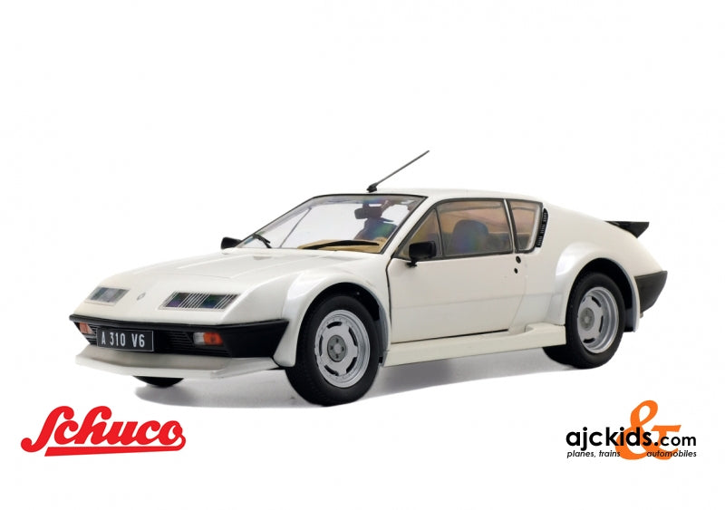 Solido-421184460 - 1:18 Alpine A310 Pack GT, weiß