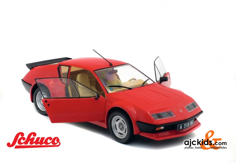 Solido-421184550 - 1:18 Alpine A310 Pack GT, rot