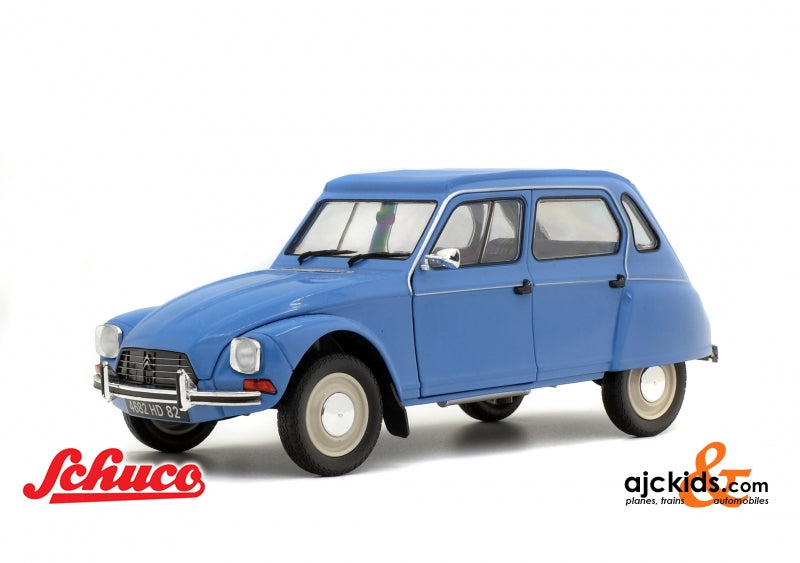 Solido-421184580 - 1:18 Citroen Dyane 1974, blau