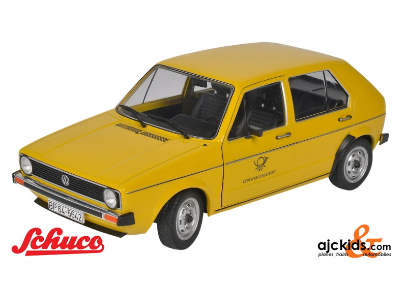 Solido-421184600 - 1:18 VW Golf  Deutsche Bundespost
