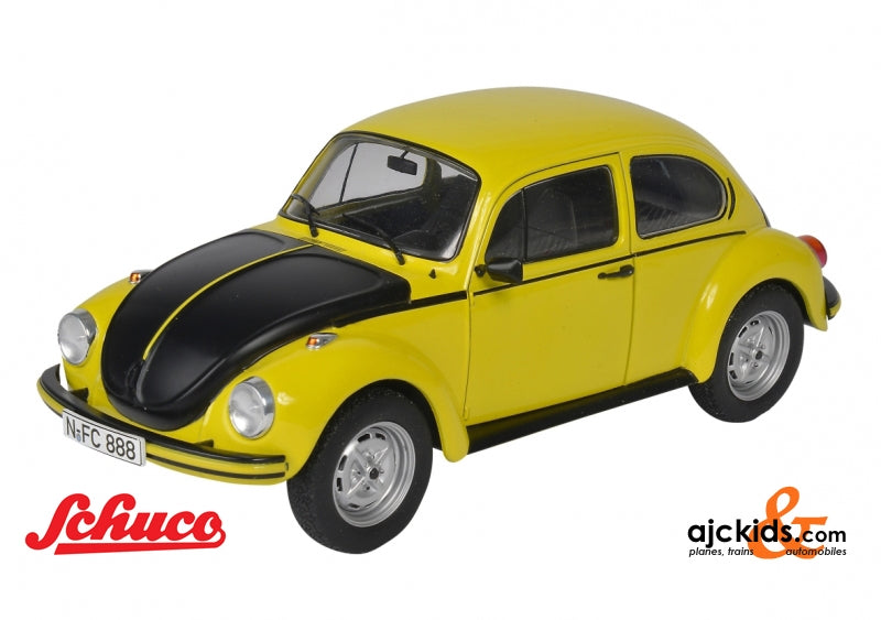 Solido-421184660 - 1:18 VW Käfer 1303 GSR gelb