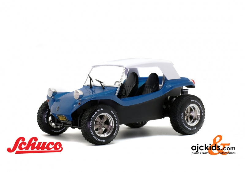 Solido-421184880 - 1:18 Meyers Manx Buggy, blau