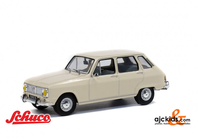 Solido-421436560 - 1:43 Renault 6, weiß, 1970