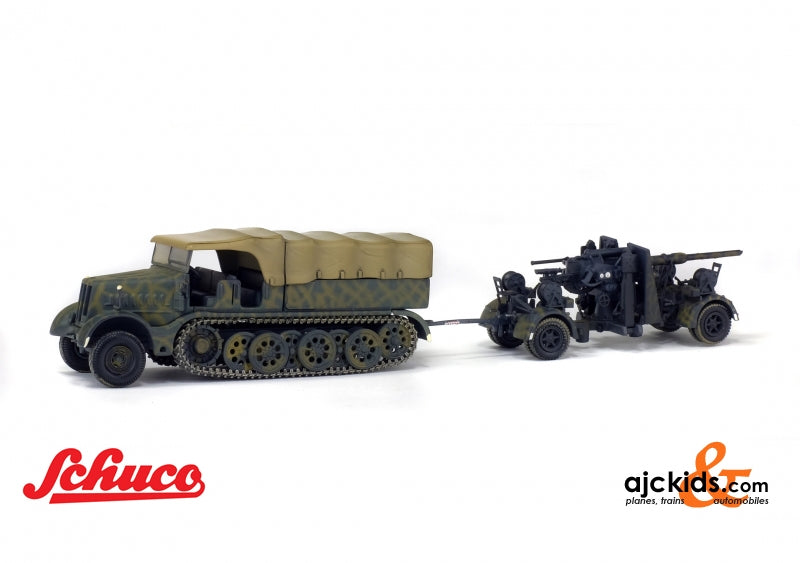 Solido-421721100 - 1:72 FAMO + Flak 36/37 88 mm