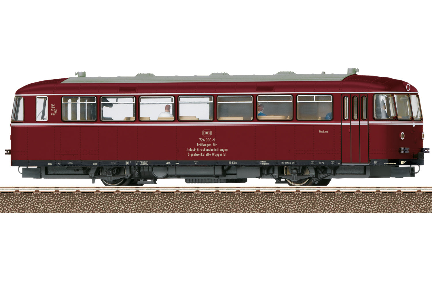 Trix 25958 Indusi-Messwagen BR 724 (VT 95) Class 724 Powered Rail