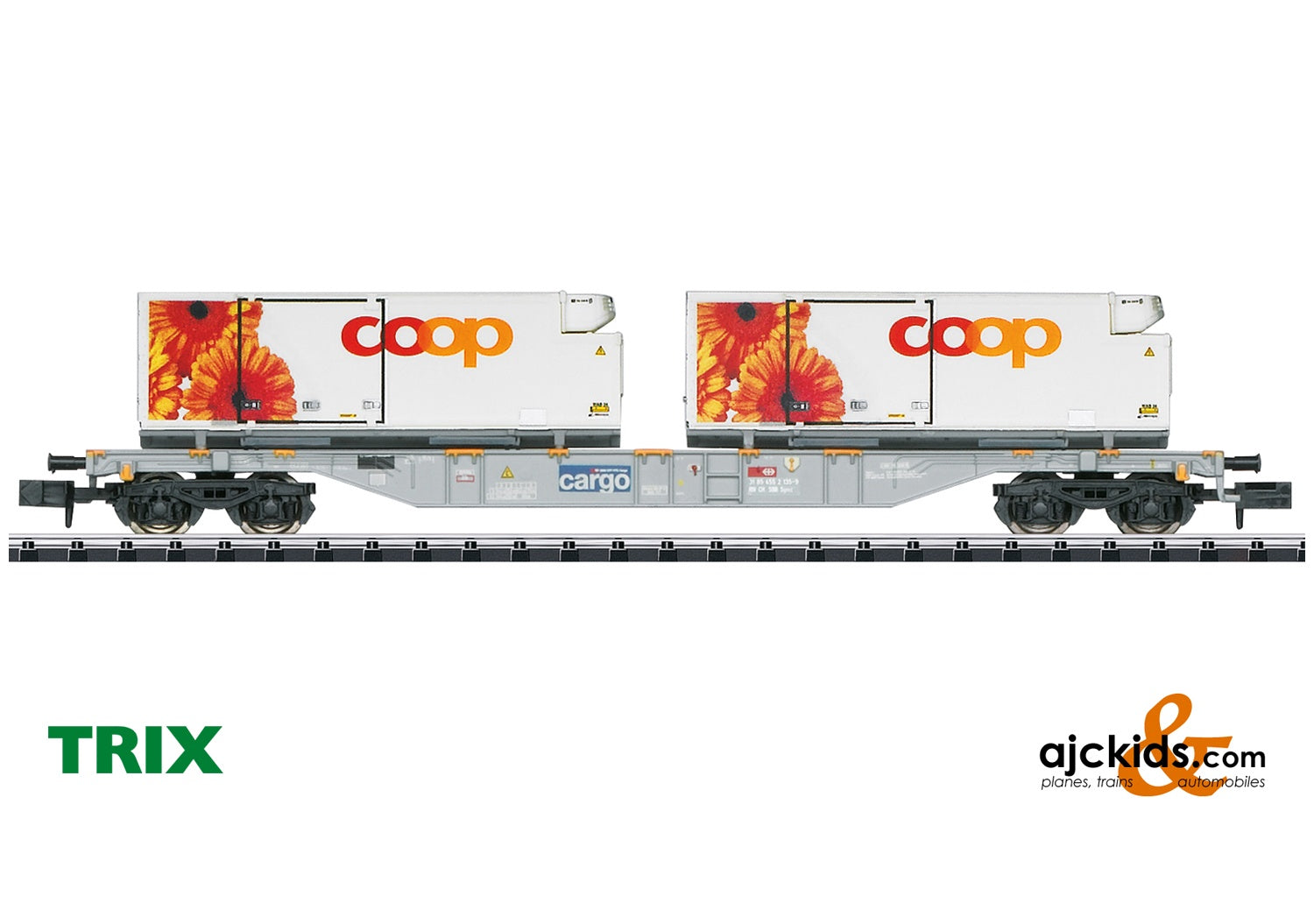 Trix 15491 coop® Container Transport Car – Ajckids
