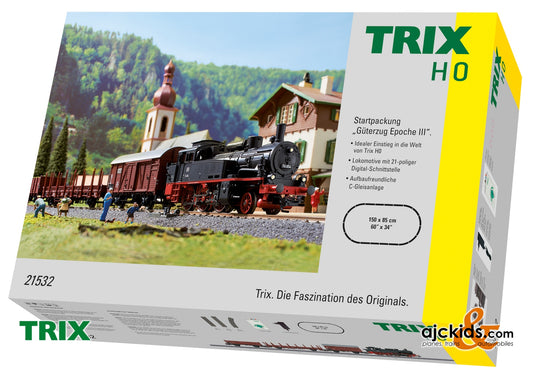 Trix 21531 - Era III Freight Train Digital Starter Set