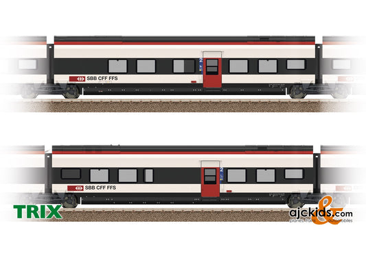 Trix 23281 - Add-On Car Set 1 for the Class RABe 501 Giruno