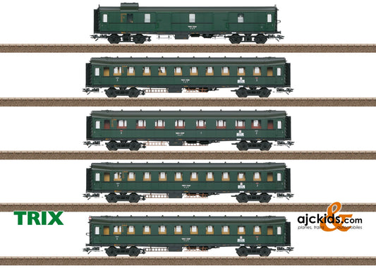 Trix 23388 - Hechtwagen / "Pike Cars" Express Train Passenger Car Set