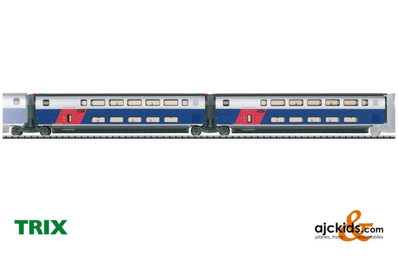 Trix 23487 - Add-On Car Set 1 for the TGV Euroduplex