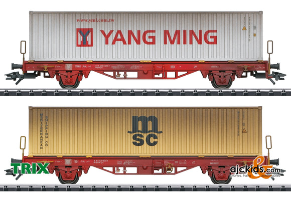 Trix 24139 - Type Lgs 580 Container Transport Car Set