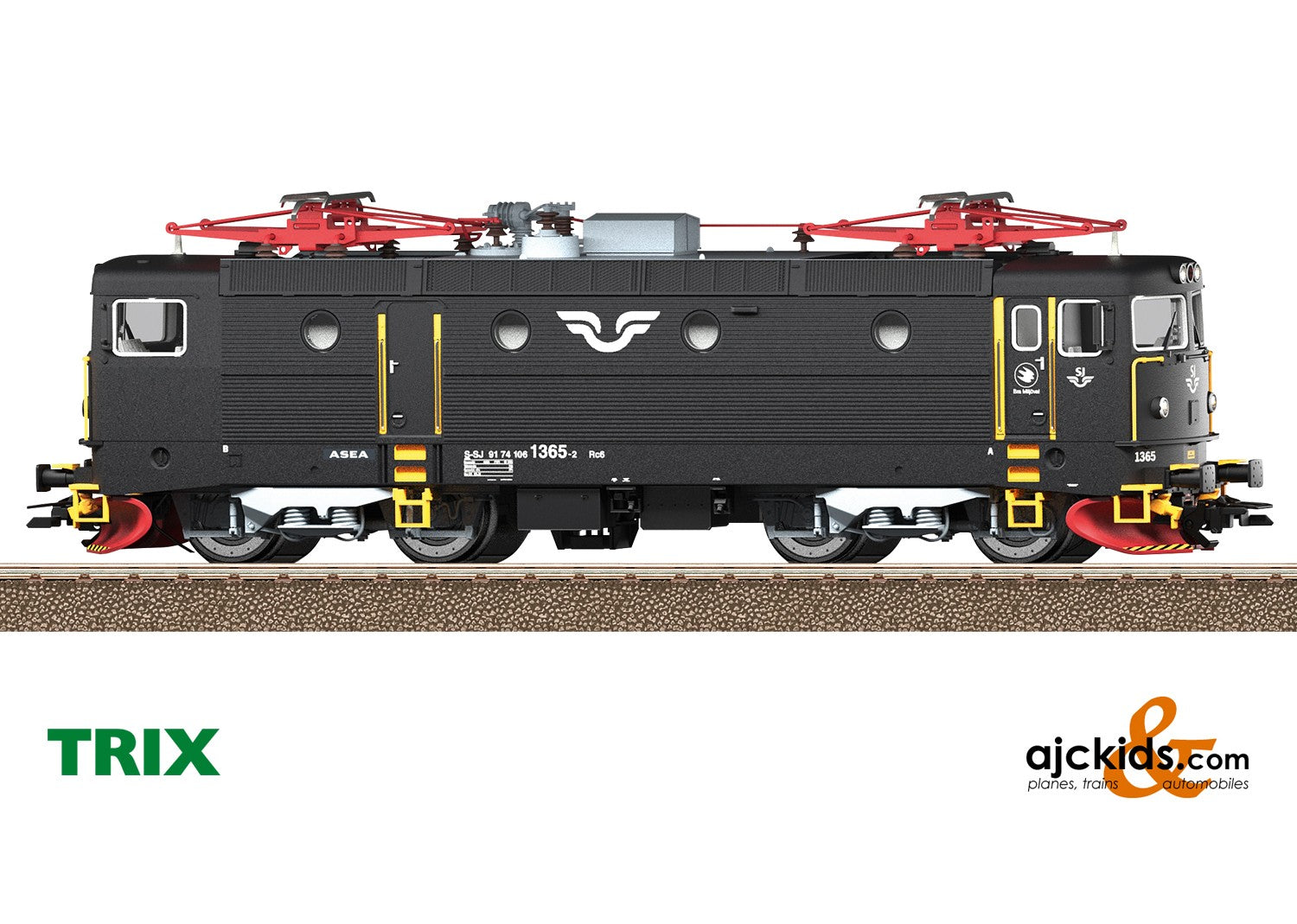 Trix 25280 - Class Rc6 Electric Locomotive at Ajckids.com