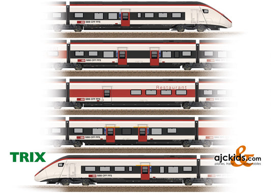 Trix 25810 - Class RABe 501 Giruno High-Speed Rail Car Train