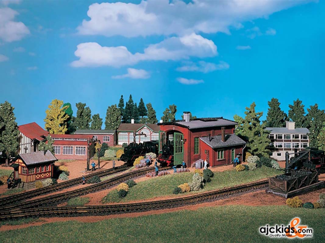 Vollmer 5750 - 1-Stall engine house kit