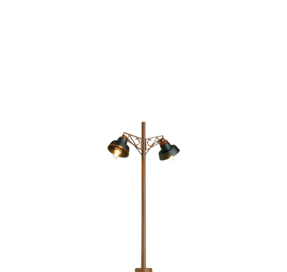 Brawa 84147 - H0 LED Wooden-mast Light Pin-S.