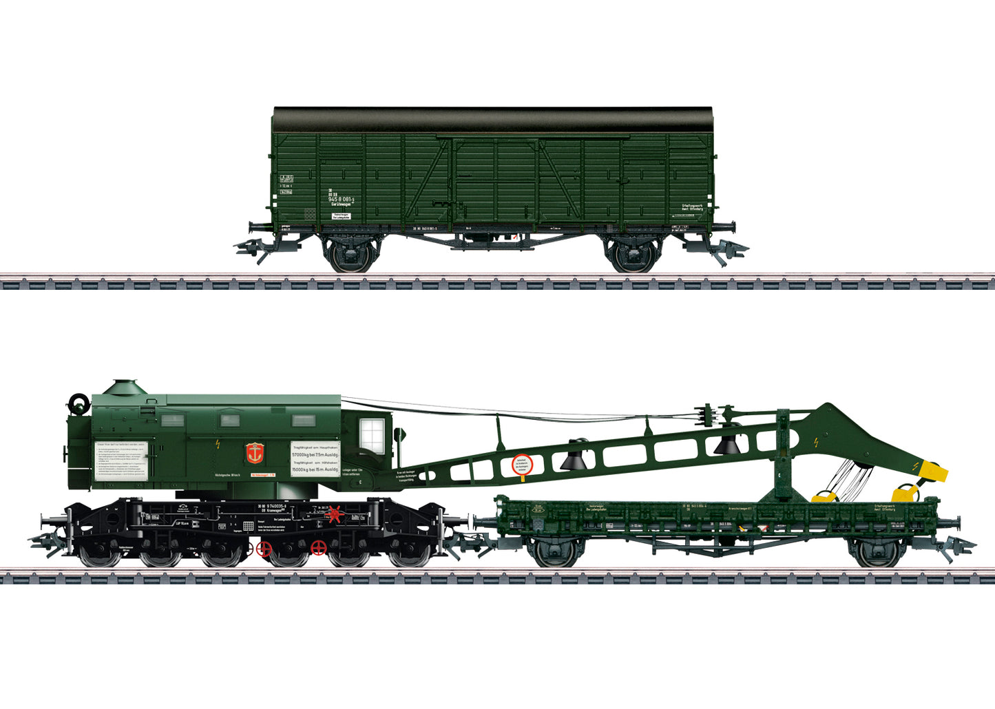 Trix 23457 - Type 058 Steam Crane (Ardelt)