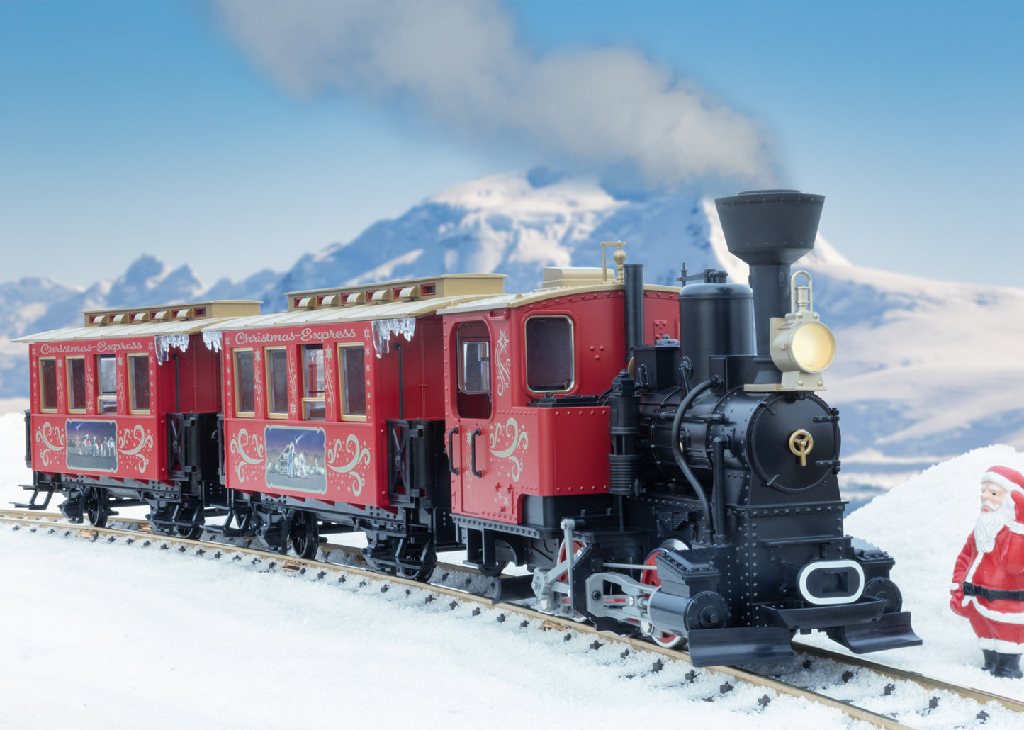 LGB 72308 - Christmas Train Starter Set USA