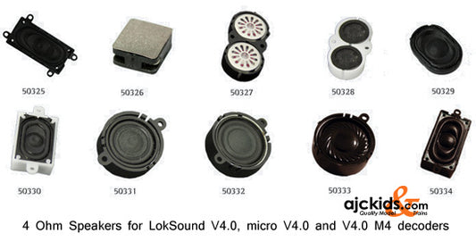 ESU 50328 - Two loudspeakers 13 mm, 8 Ohms, round, 1~2W, with sound chamber
