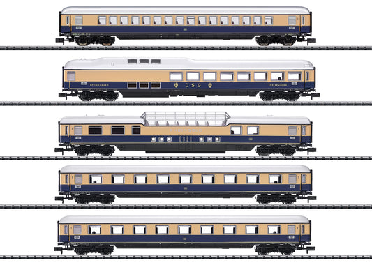 Trix 15870 - "Rheingold '62" Express Train Passenger Car Set