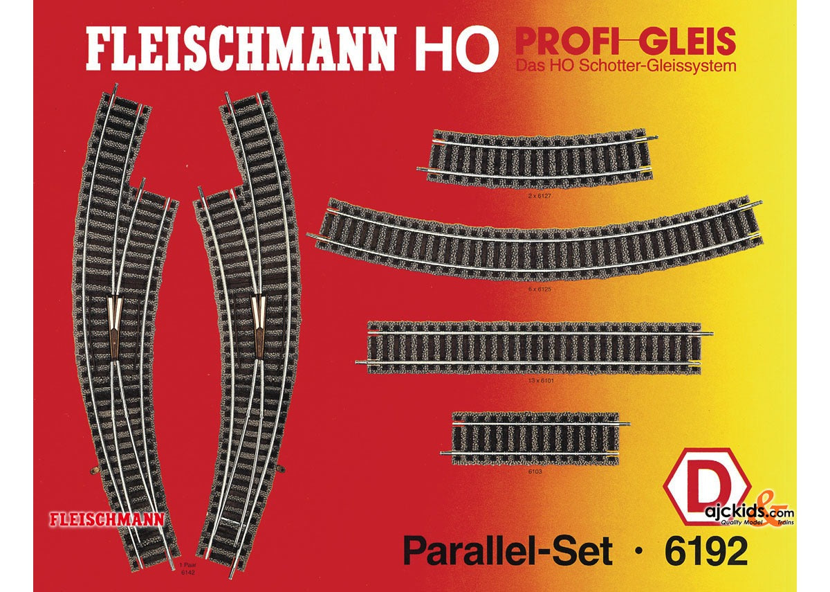 Fleischmann 6192 - Parallel-set D