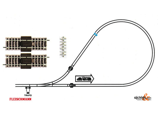 Fleischmann 6199 - Set: terminal loops