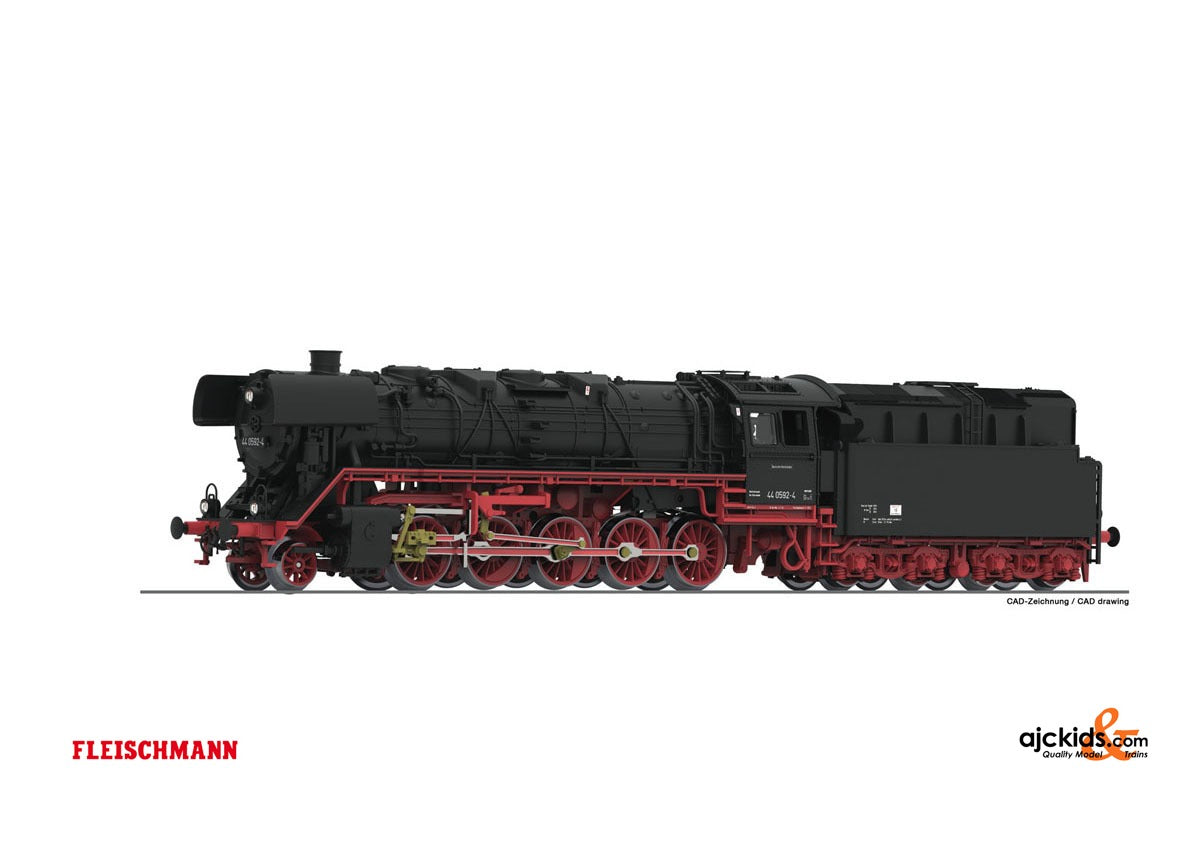 Fleischmann 714472 - Steam Locomotive cl.44.0+ oil tender DR