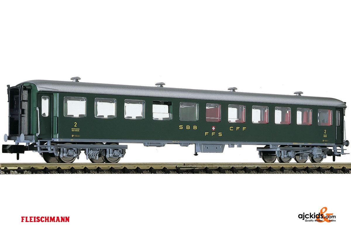 Fleischmann 813908 - 2nd class passenger coach SBB