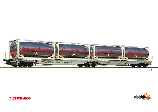 Fleischmann 825009 - Articulated double pocket wagon T2000 AAE