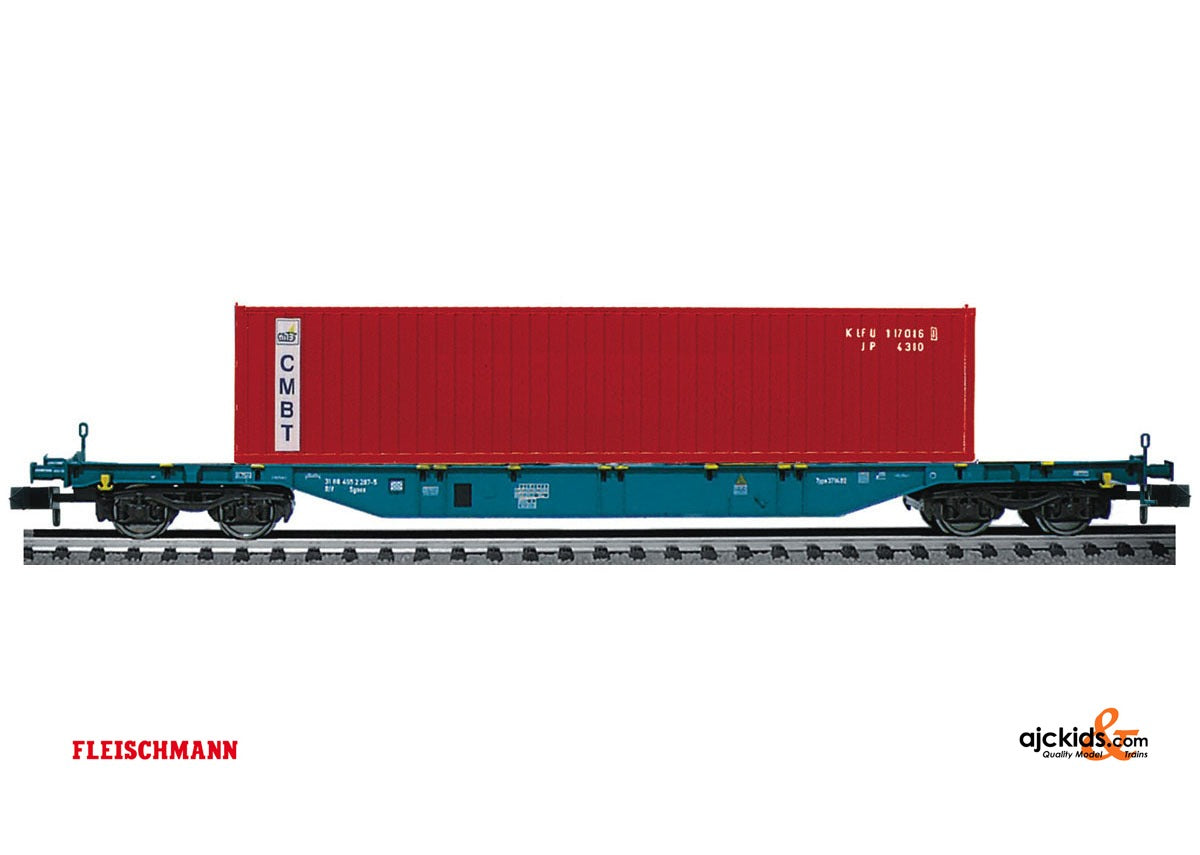 Fleischmann 825212 - Container carrier wagon