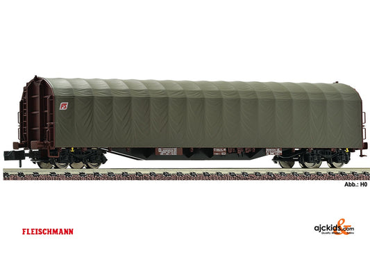 Fleischmann 837705 - Sliding tarpaulin wagon FS