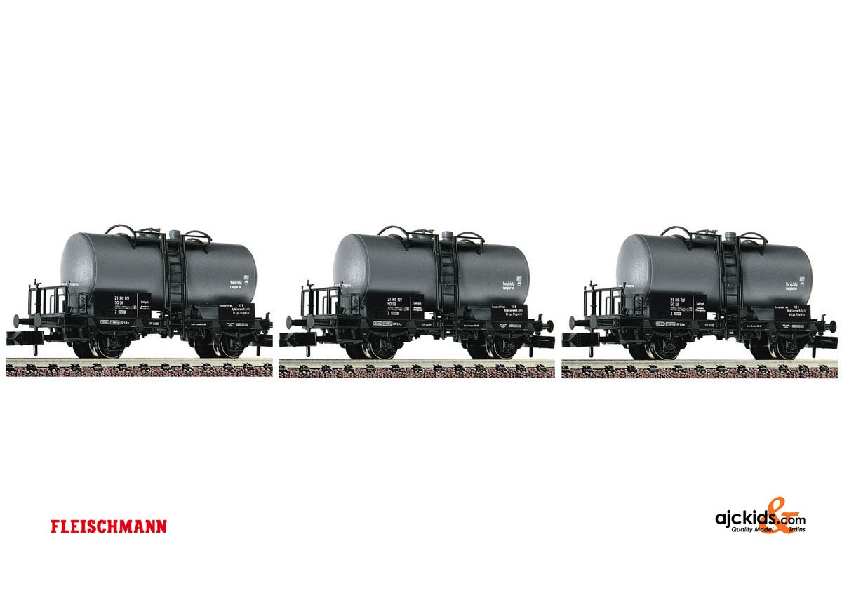Fleischmann 841601 - 3piece set tank wagonsDR