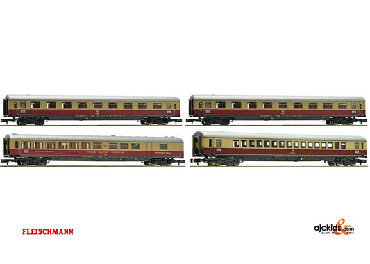 Fleischmann 881905 - 4piece set passenger train TEE Van Beethoven DB