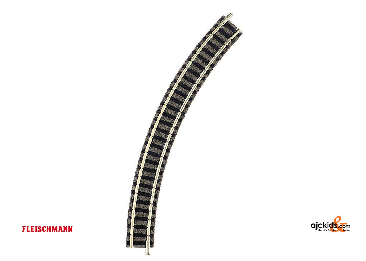 Fleischmann 9120 - Track curved, R1, 45° PU 20