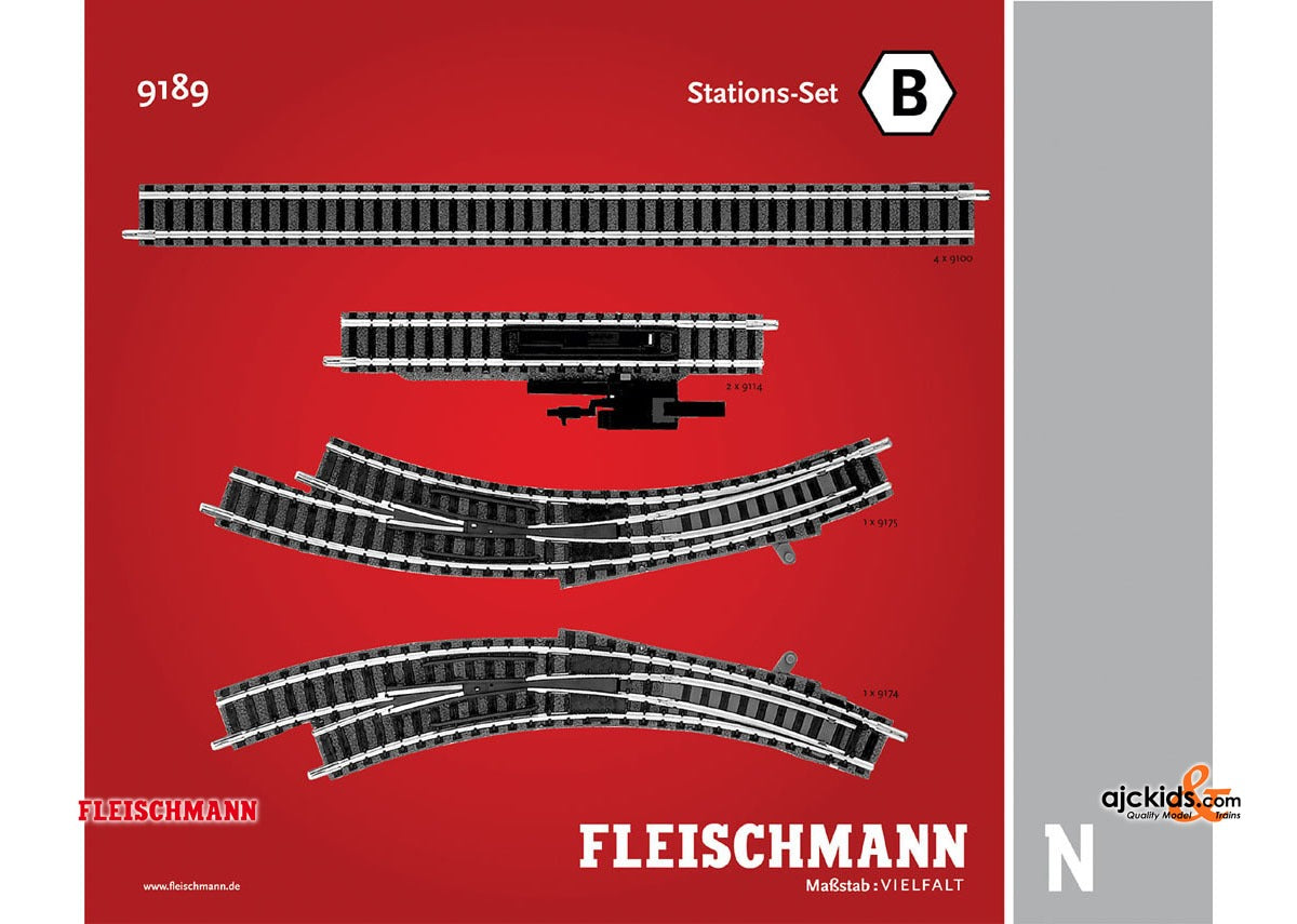 Fleischmann 9189 - Station set B