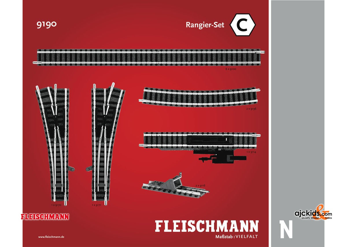 Fleischmann 9190 - Shunter set C