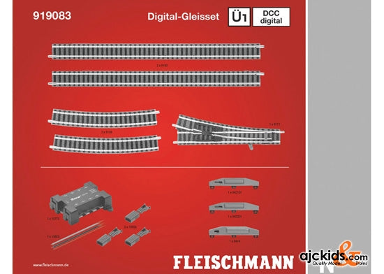 Fleischmann 919083 - Digital track set Ü1D