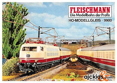 Fleischmann 9900 - Track layout book, H0