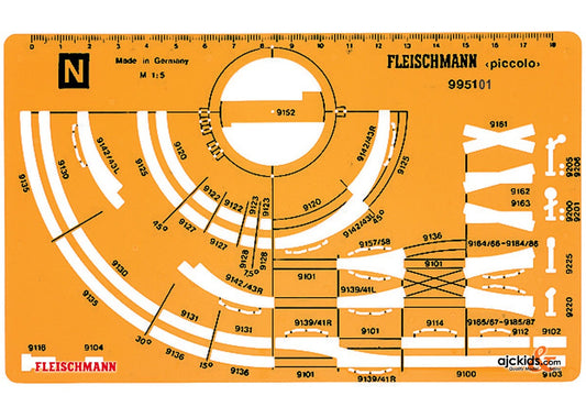 Fleischmann 995101 - Track diagram templ., N, new