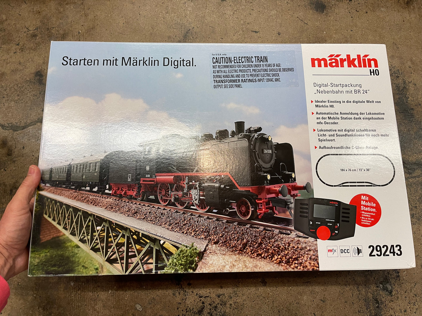 Marklin 29243 - Branch Line with a Class 24 Digital Starter Set
