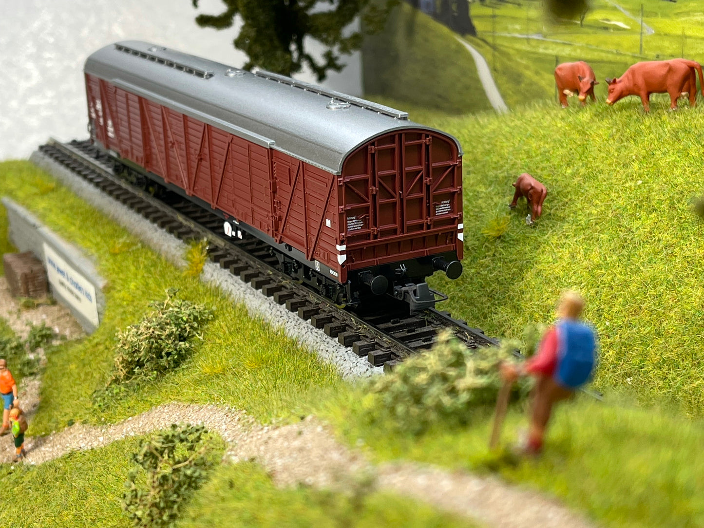 Roco 76552 - Box goods wagon