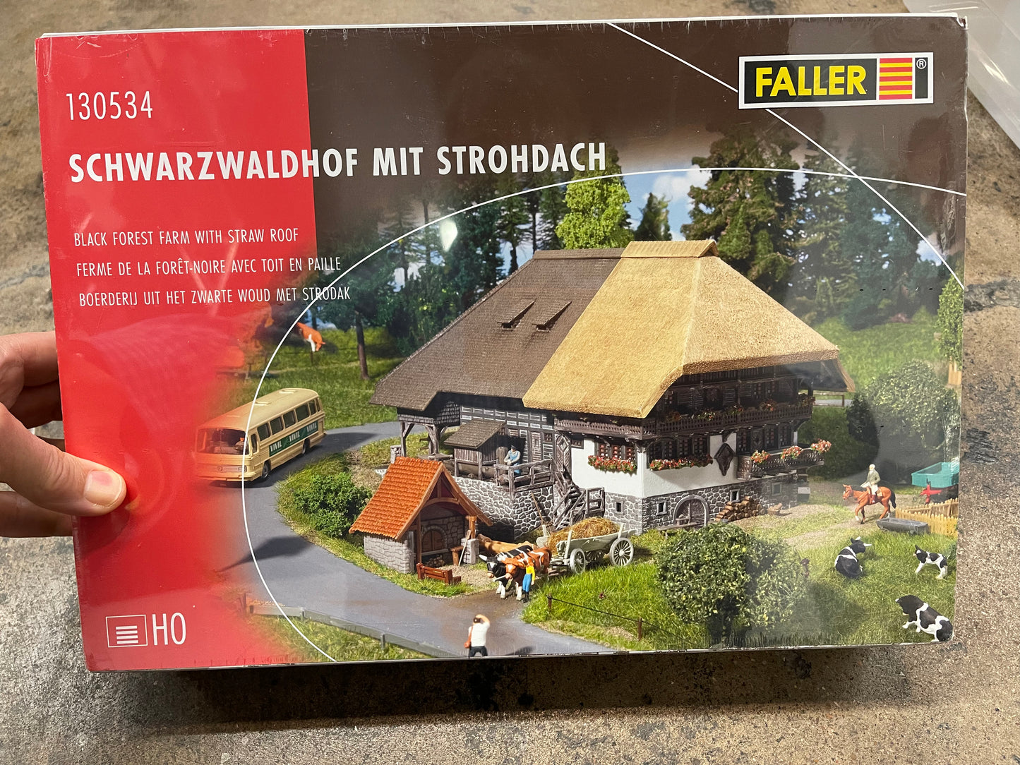 Faller 130534 - Black Forest Farm with straw roof