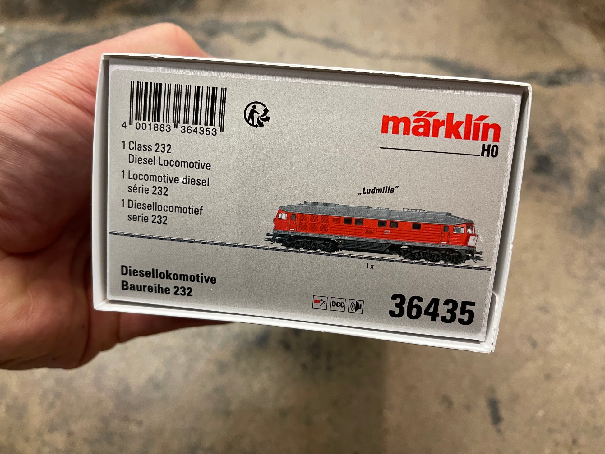 Marklin 36435 - Class 232 Diesel Locomotive at Ajckids.com