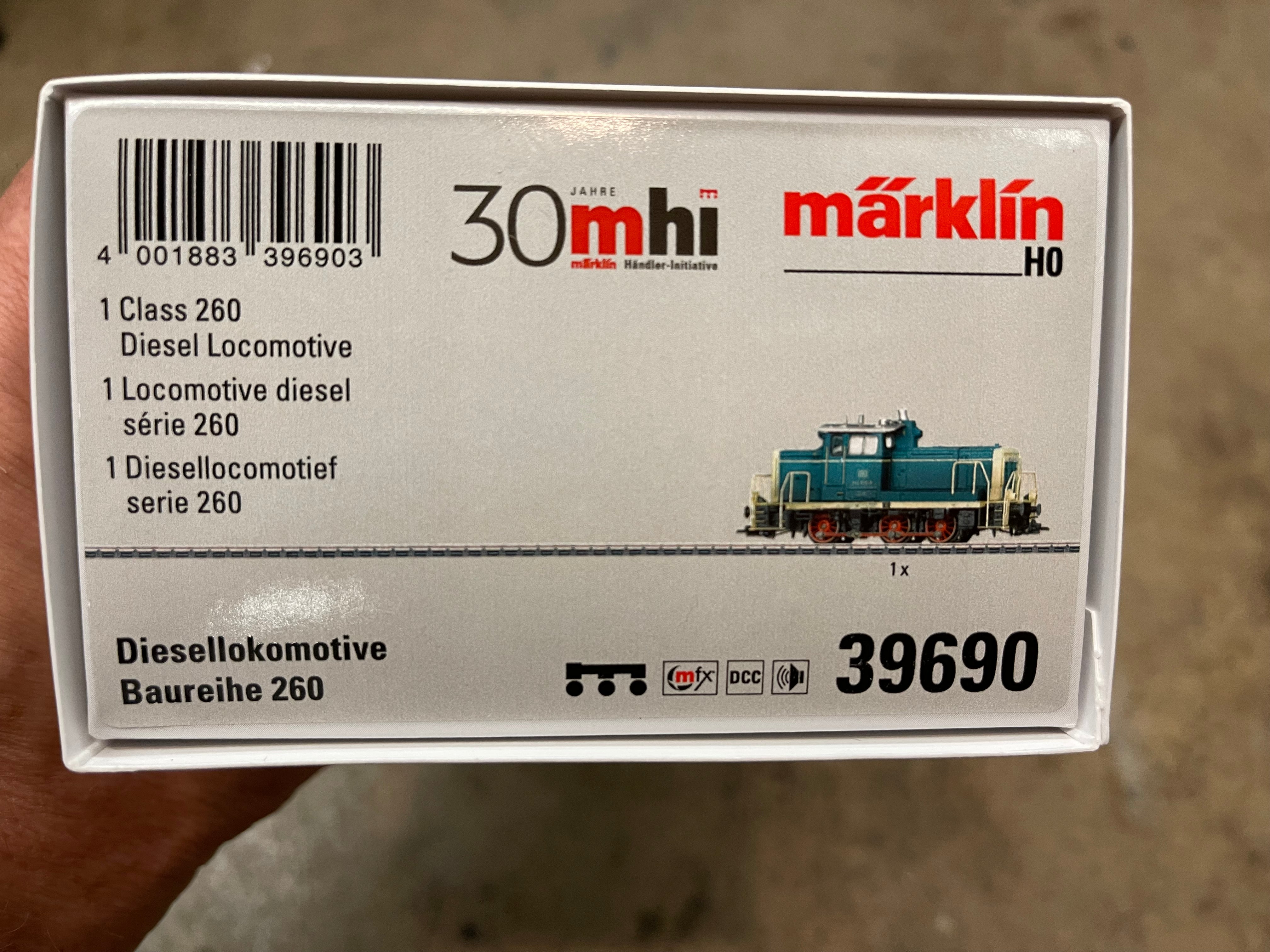 Marklin 39690 Class 260 Diesel Locomotive (Telex) – Ajckids
